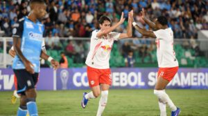 Copa Sudamericana, Blooming vs. Bragantino, Grupo H cuarta fecha, Estadio Ramón Aguilera Costas
