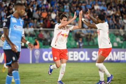 Copa Sudamericana, Blooming vs. Bragantino, Grupo H cuarta fecha, Estadio Ramón Aguilera Costas