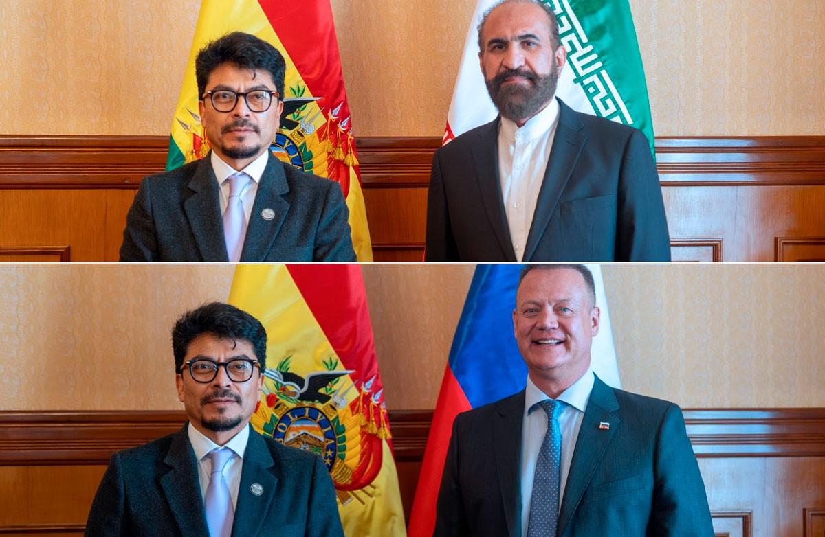 Fernando Aramayo con embajadores
