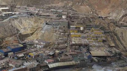 Imagen de la localidad de Huanuni