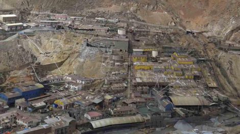 Imagen de la localidad de Huanuni