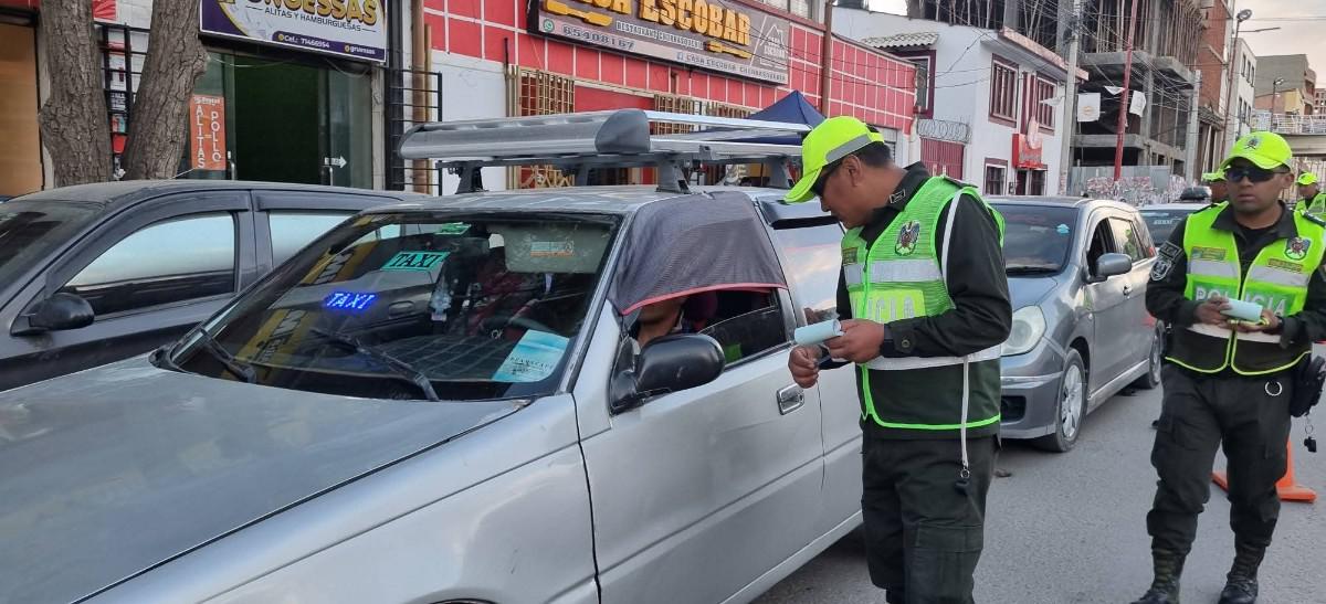 Imagen del operativo de control