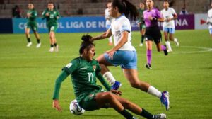 Liga de Naciones Femenina, Bolivia frente a Paraguay en El Alto, Bolivia de visita contra Perú en la última fecha