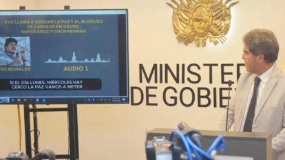 El viceministro de Régimen Interior, Hernán Paredes
