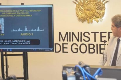 El viceministro de Régimen Interior, Hernán Paredes