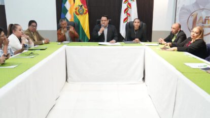 El Fiscal General del Estado, Roger Mariaca Montenegro