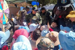 Imagen del desarrollo de la feria