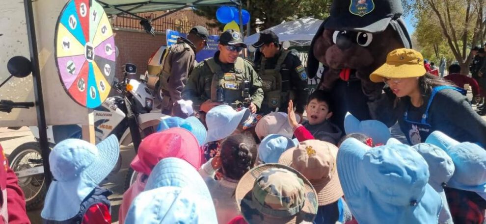 Imagen del desarrollo de la feria