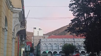 fotografía de la Plaza principal de Oruro