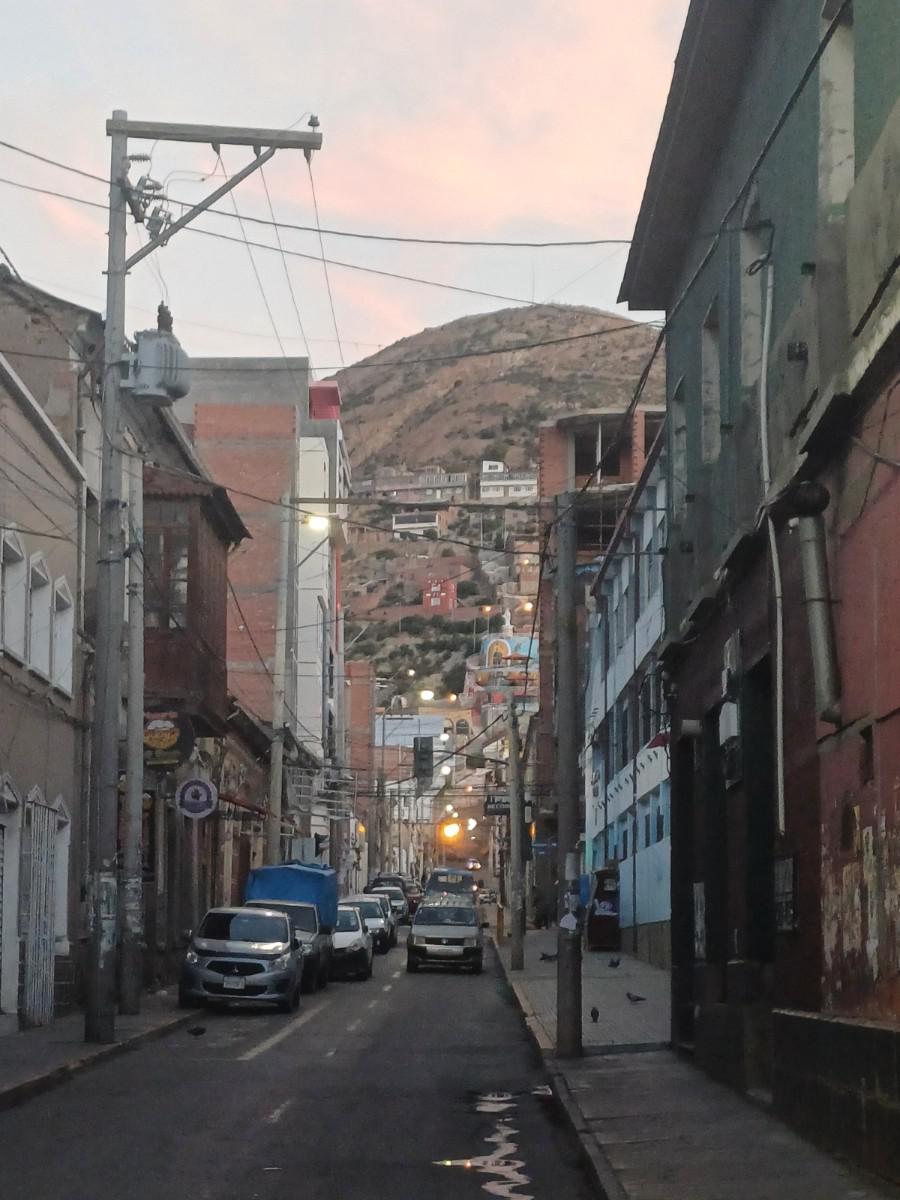 foto de calles de Oruro