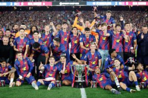 Liga Española, Barcelona campeón, Real Madrid queda frustrado, Estadio Camp Nou de Barcelona