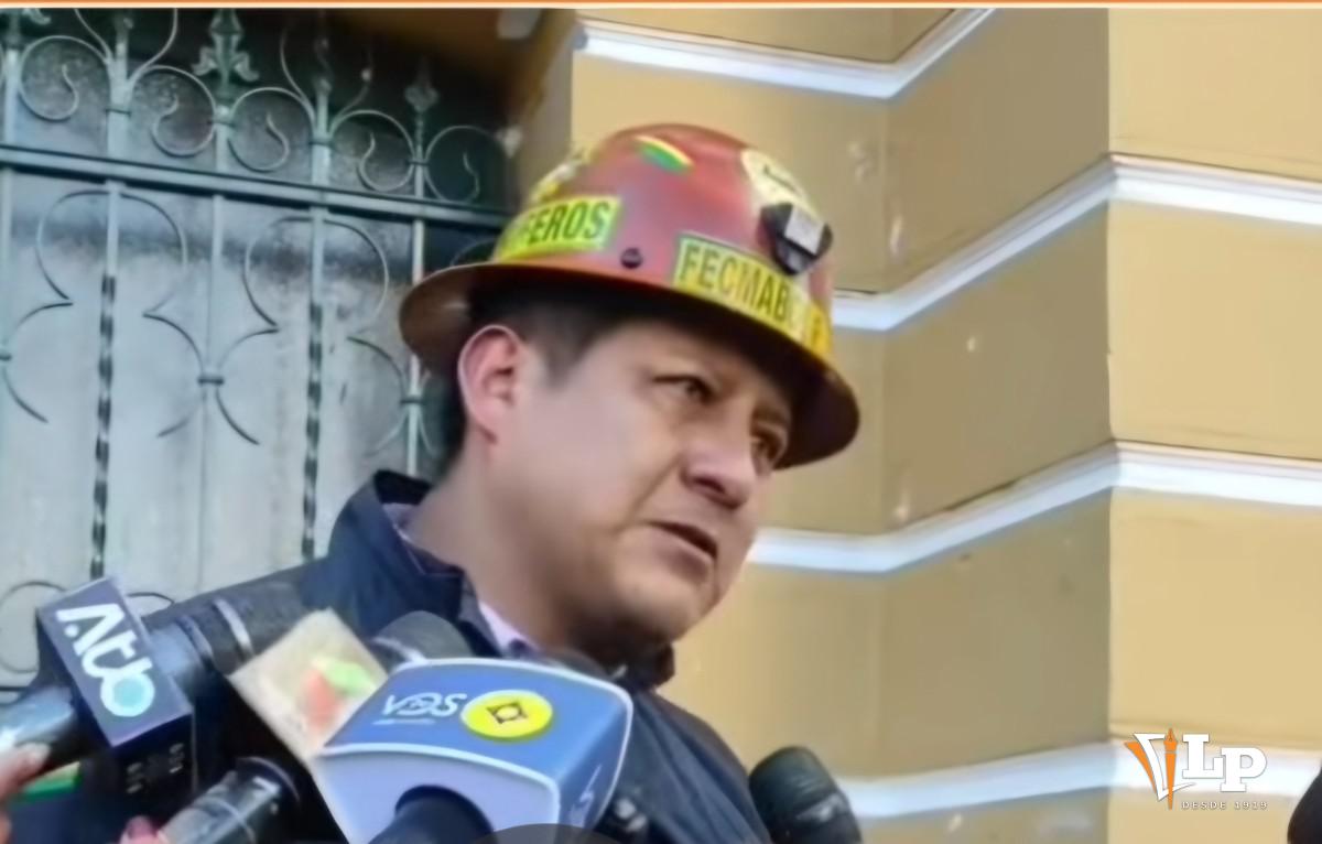Guido Sánchez, presidente de la Federación de Cooperativas Mineras Auríferas de Bolivia (Fecmabol)