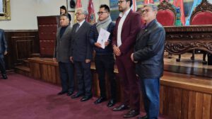 entrega proyecto de ley bicentenario de Oruro