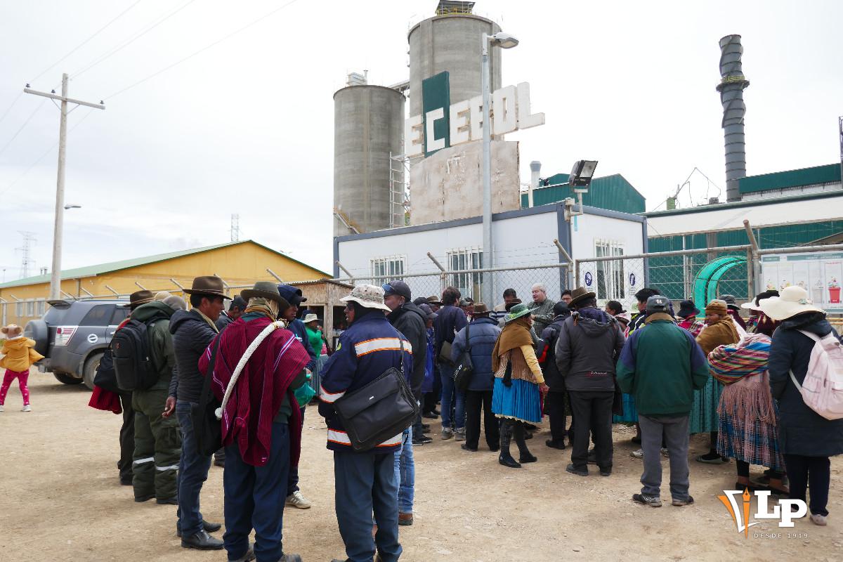 planta de Ecebol en Oruro