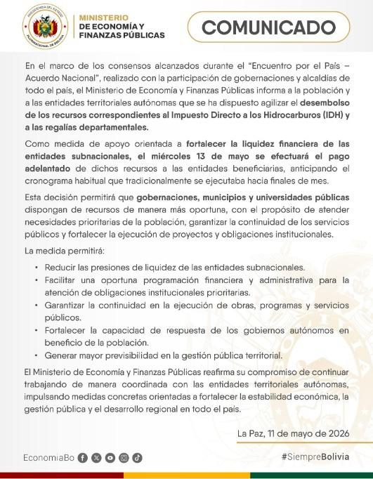 Comunicado