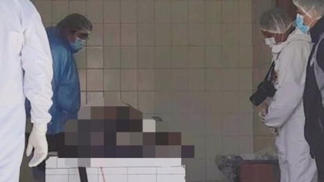 Imagen del trabajo en la morgue