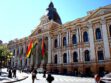 El antiguo edifico Legislativo en La Paz