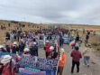 La marcha evista inició en la localidad de Caracollo
