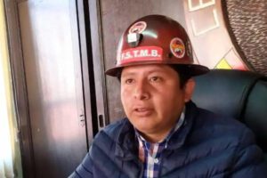 El exdirigente cobista, Juan Carlos Huarachi