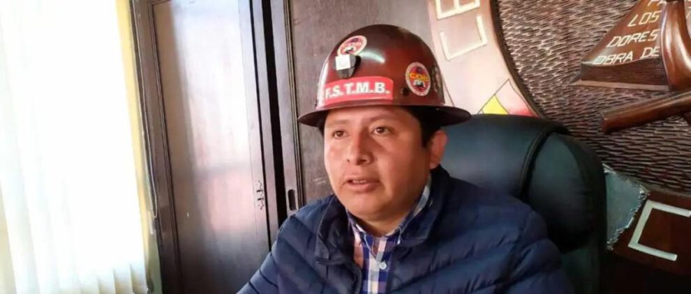 El exdirigente cobista, Juan Carlos Huarachi