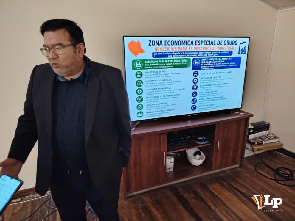 Giovani Torrez, Gobernacion de Oruro
