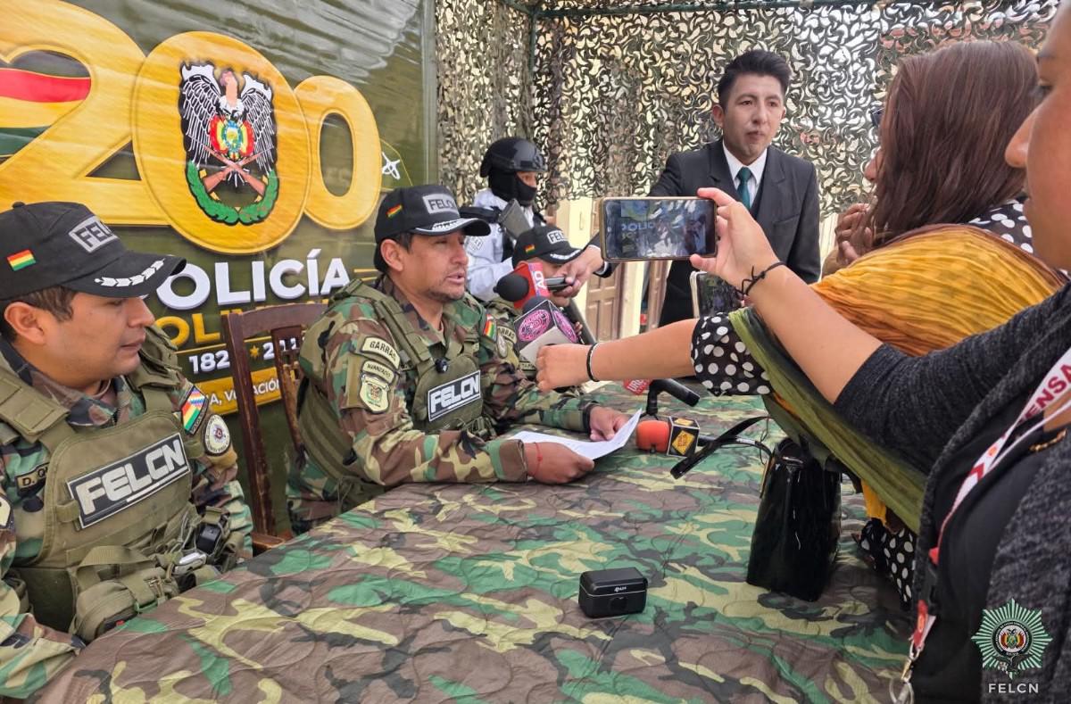 Imagen de la conferencia de prensa