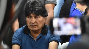 El expresidente Evo Morales