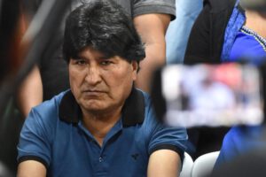 El expresidente Evo Morales