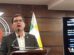 El senador Roca en conferencia de prensa