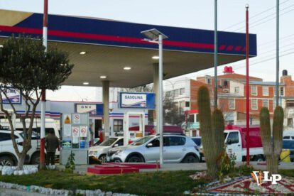 Estación de servicio en Oruro
