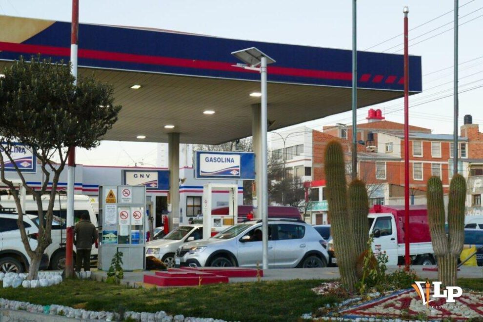 Estación de servicio en Oruro