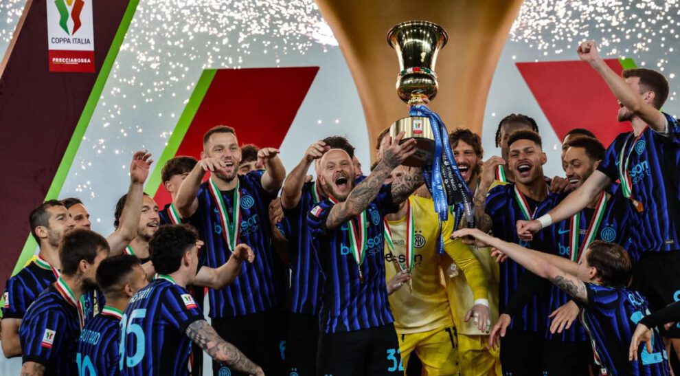 Copa de Italia, Inter vs. Lazio, Inter campeón de la Copa de Italia, Estadio Olímpico de Roma