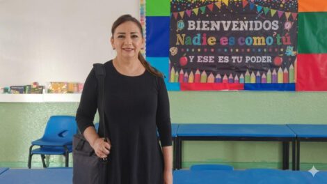 Lucía Guadalupe Mora, dirigente en el estado norteño de Chihuahua del oficialista Morena