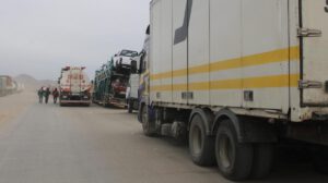 Bloqueo de la carretera La Paz - Oruro