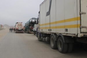Bloqueo de la carretera La Paz - Oruro