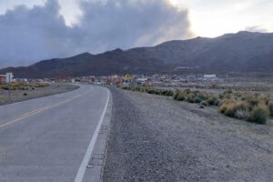 Imagen de la población de Huachacalla