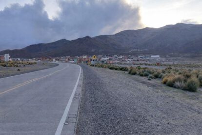 Imagen de la población de Huachacalla