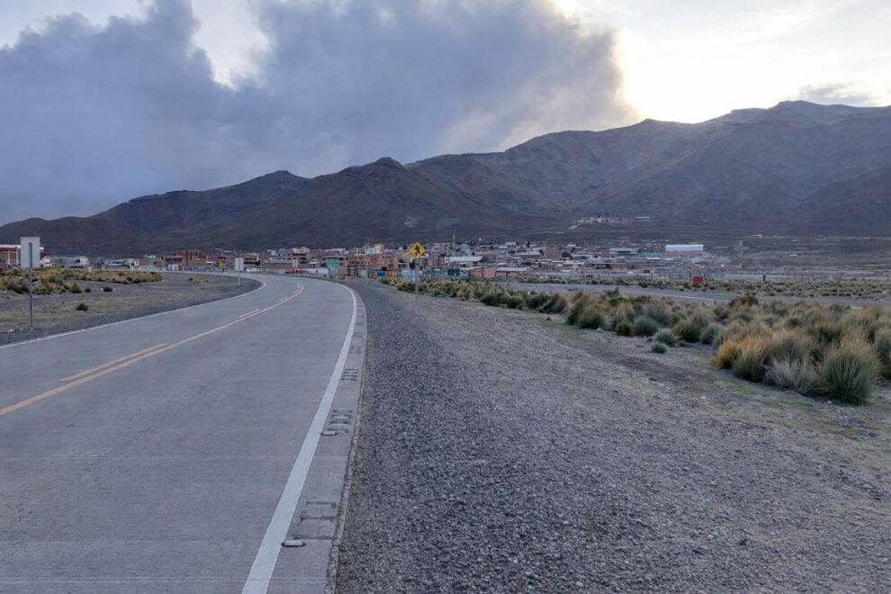 Imagen de la población de Huachacalla