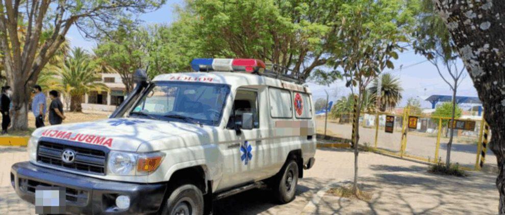 La mujer falleció dentro de una ambulancia cuando la trasladaban a una clínica