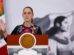 La presidenta de México, Claudia Sheinbaum, habla durante una rueda de prensa