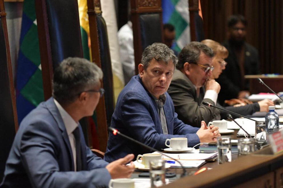 Sesión de la Cámara de Senadores