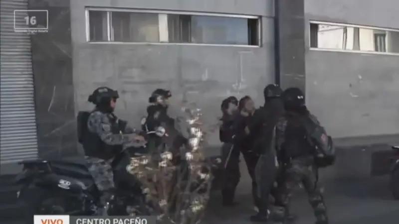 Policia captura a sopechoso