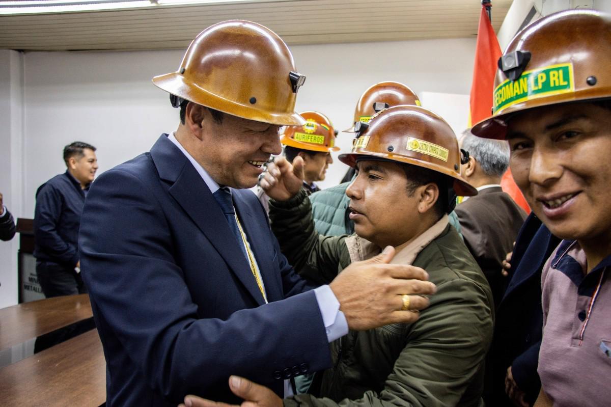 Momento de la juramentación