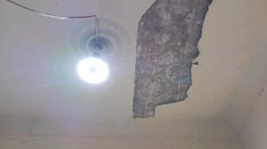 oficinas de la ALDO con daños