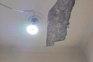 oficinas de la ALDO con daños