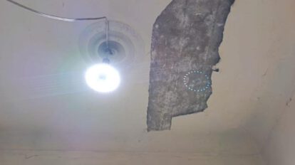 oficinas de la ALDO con daños
