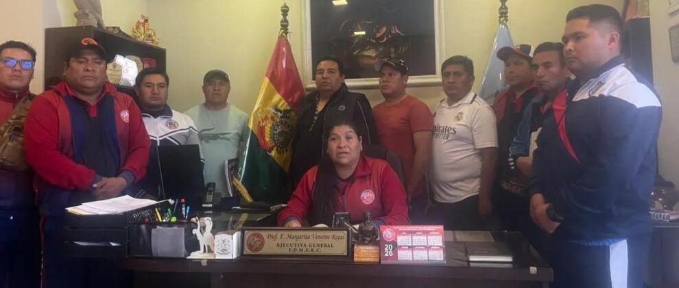 Maestros rurales de Cochabamba