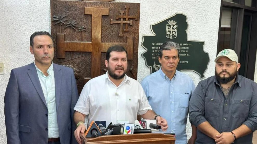 Stello Cochamanidis, presidente del Comité pro Santa Cruz