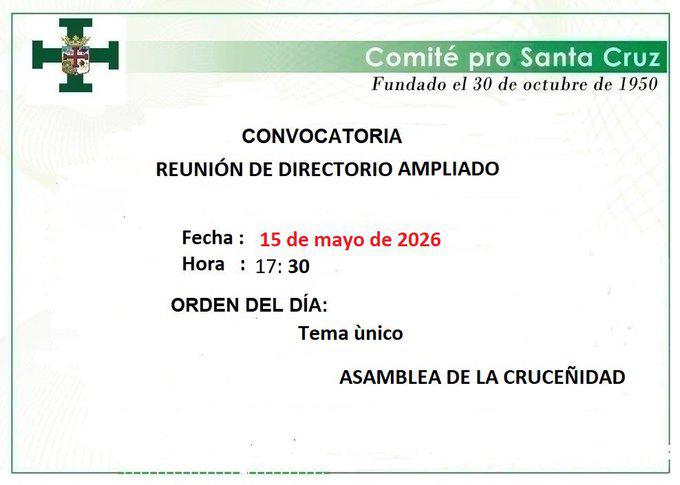 Convocatoria