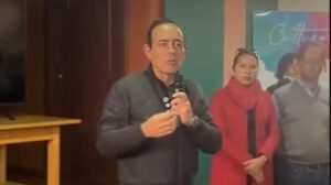 El alcalde de La Paz, César Dockweiler